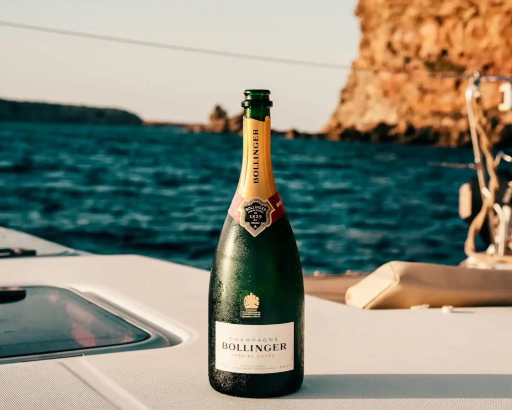 Exclusive champagne experience aboard a private yacht on the French Riviera