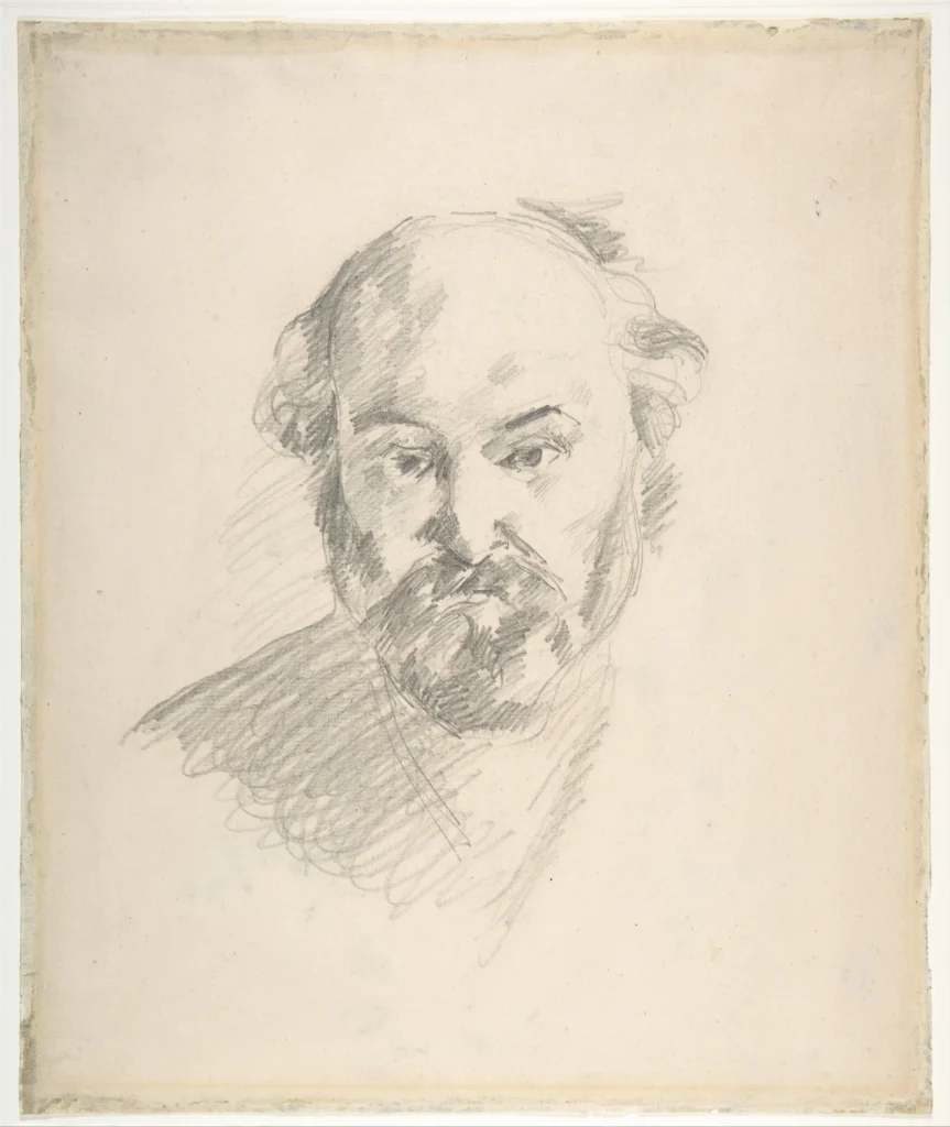 Sketch portrait of Paul Cézanne, Cézanne Aix-en-Provence 2025